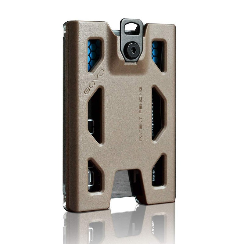 GOVO T4 Badge Holder No-Clip Version - Durable Polycarbonate ID Card Holder Holds 1 to 4 Cards - Image 1